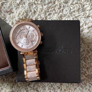Michael Kors Rose Gold Watch